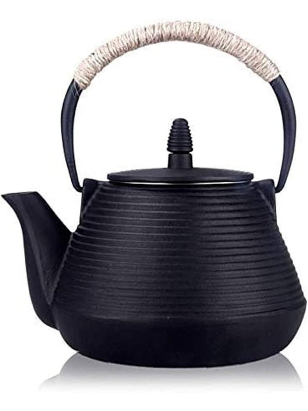 Japanese Cast Iron Black Kitchen Tetsubin Teapot 30oz 900 ml Tea Steel Infuser
